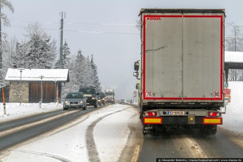 Как убирают снег в Европе и в России в Магадане &laquo; автомагадан