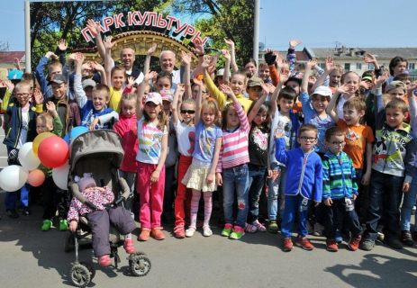 В Городском парке состоялось открытие автогородка в Магадане &laquo; автомагадан