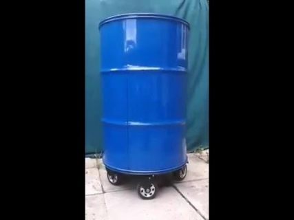 Шкаф из бочки в Магадане &laquo; автомагадан