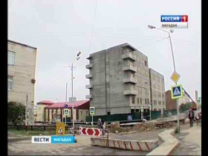 Магаданка-водитель сбила столб с одним фонарём, а платить заставляют за два в Магадане &laquo; автомагадан