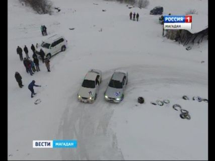 В Магадане провели первые соревнования по зимнему дрифту в Магадане &laquo; автомагадан